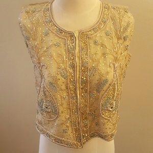 Vintage Beautiful Beaded Vest