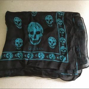Alexander McQueen silk scarf
