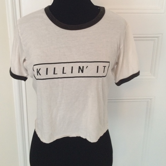 Killin It Brandy Melville Crop Top