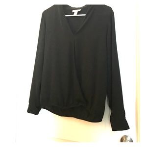 Small black Loft dress shirt