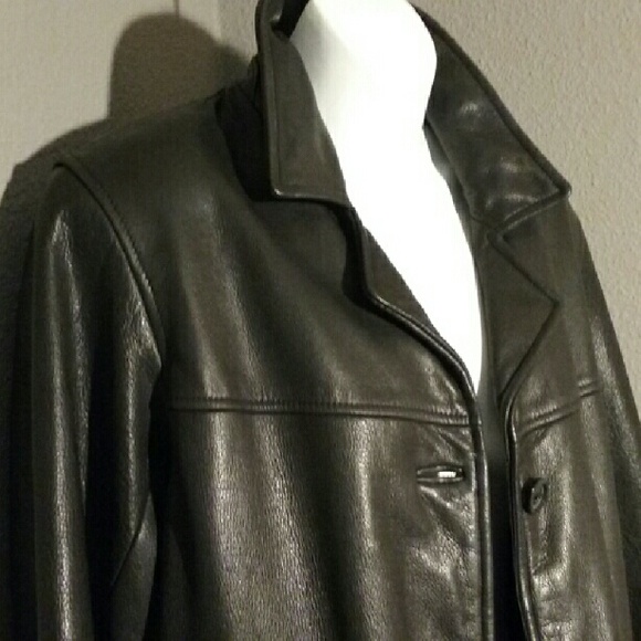 EVC genuine leather jacket S - Picture 4 of 7