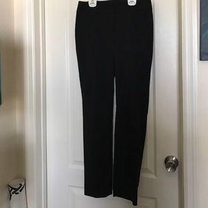 Loft curvy black slacks