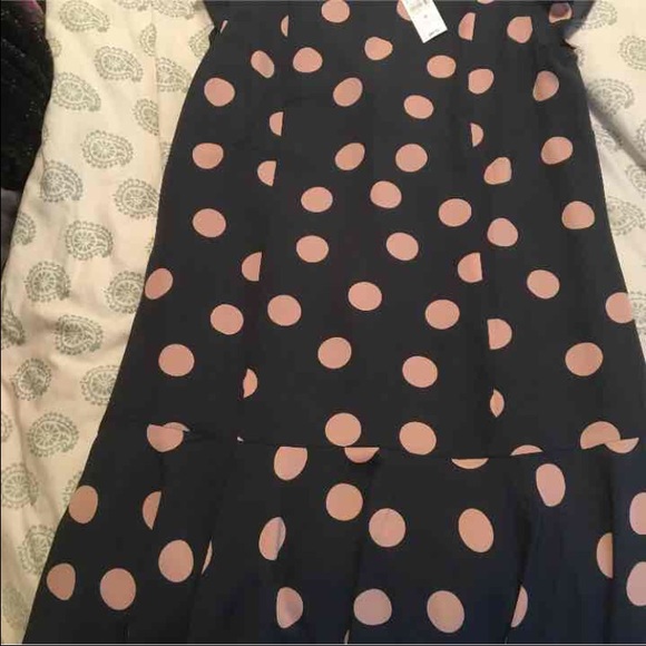 Loft Polka dot dress