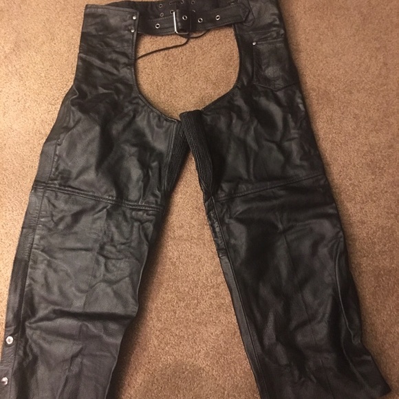 Leather Chaps /motorcycle hottie costume