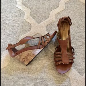 Tan wedges