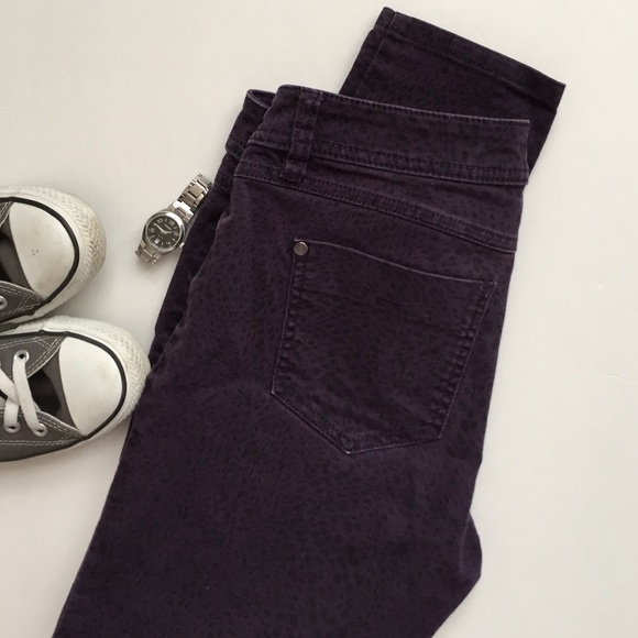Elle animal print skinny pants