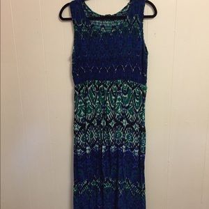 Tribal pattern dress