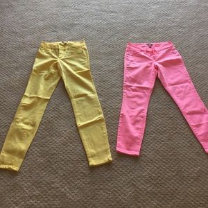 2 pair Bebe size 26