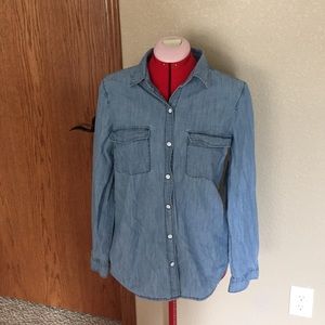 Jean button up