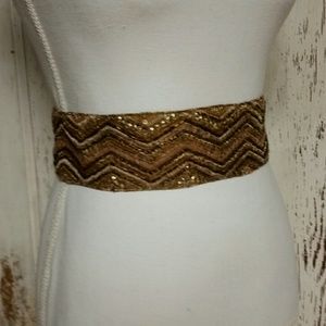 Beaded belt