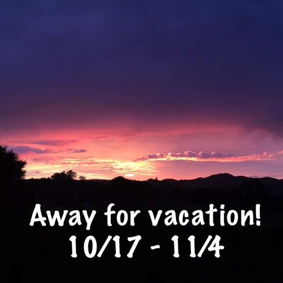 Going on a vacation