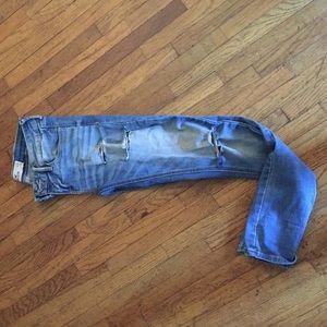 Hollister ripped jeans