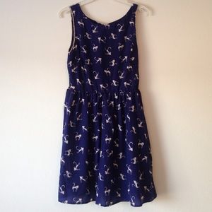 Cat patterned dress sz 3 from Macy's