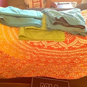 3 prs of used scrub pants, will sell individually