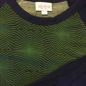 Small randy by Lularoe green/navy