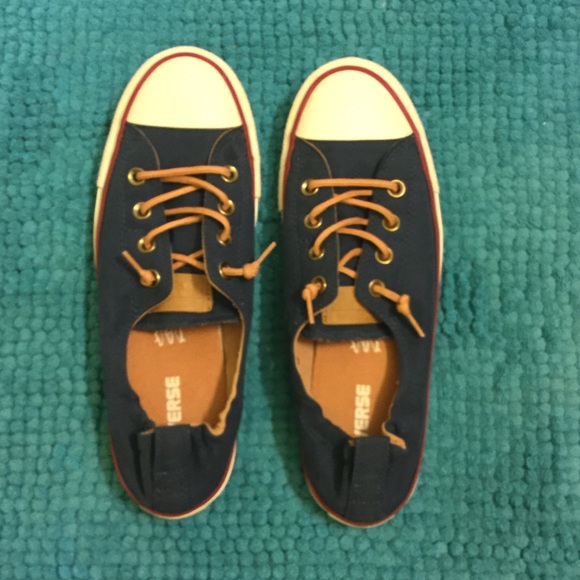 Converse All Star Shoreline 9.5 Navy slip on