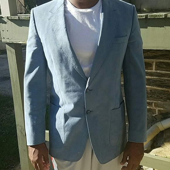 FAUX SUEDE MENS BLAZER