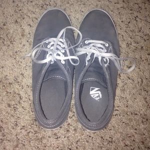 Grey Vans. Size 7