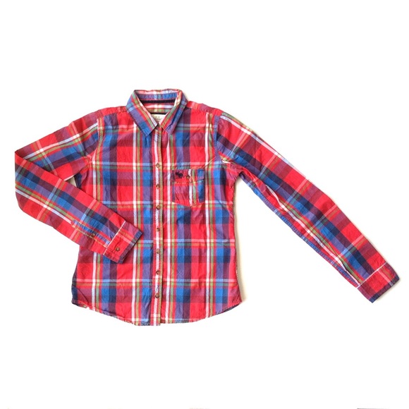 Abercrombie & Fitch Tops - Abercrombie Plaid Shirt, NWOT