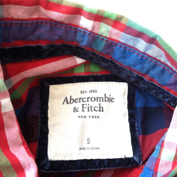 Abercrombie Plaid Shirt, NWOT - Picture 8 of 9