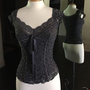 ANTHROPOLOGIE Victorian lace blouse (s)