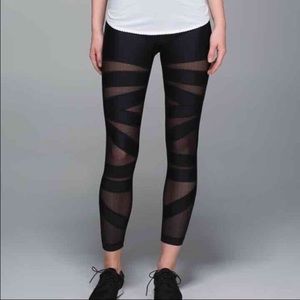 High times tech mesh leggings