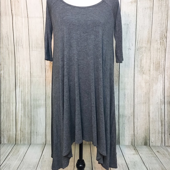 3/4 Sleeve Flowy Dress