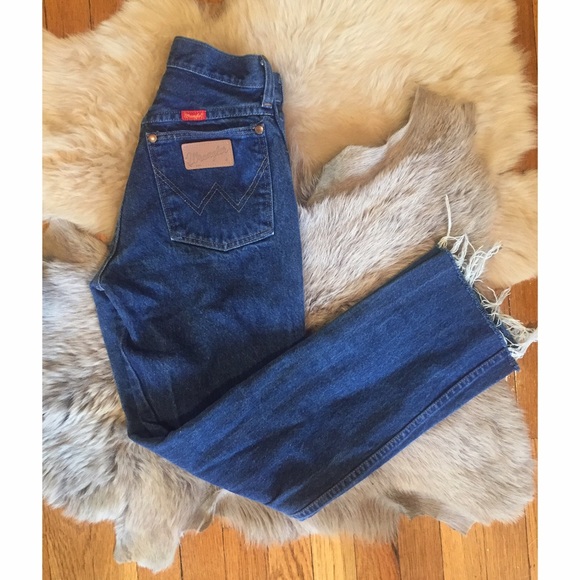 🚫SOLD🚫🍁Vintage Wrangler Jeans 24🍁 - Picture 3 of 3