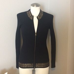 Ribbed Sweater Cardigan