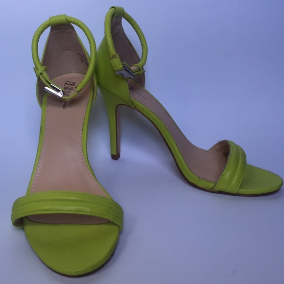 Lime green stiletto