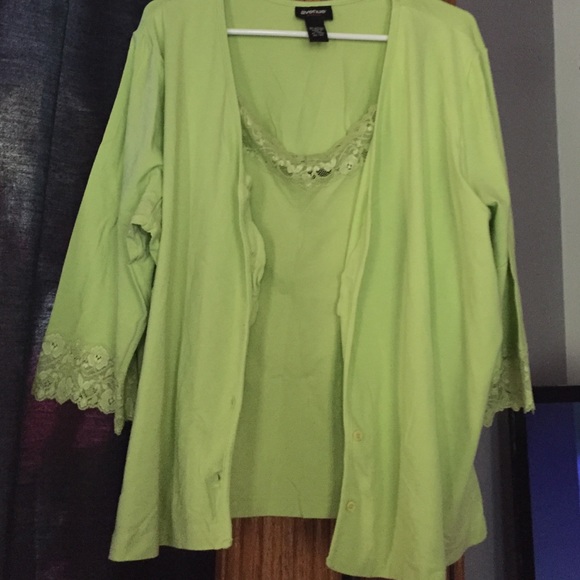 Avenue Blouse 2pc. LAST WEEK ON MY CLOSET