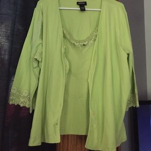 Avenue Blouse 2pc. LAST WEEK ON MY CLOSET