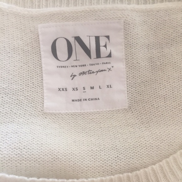 🚫🚫🚫SOLD🚫🚫🚫One Teaspoon cashmere sweater - Picture 3 of 4