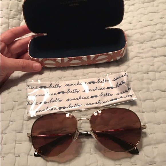 Stella & Dot Aviator Style Sunglasses
