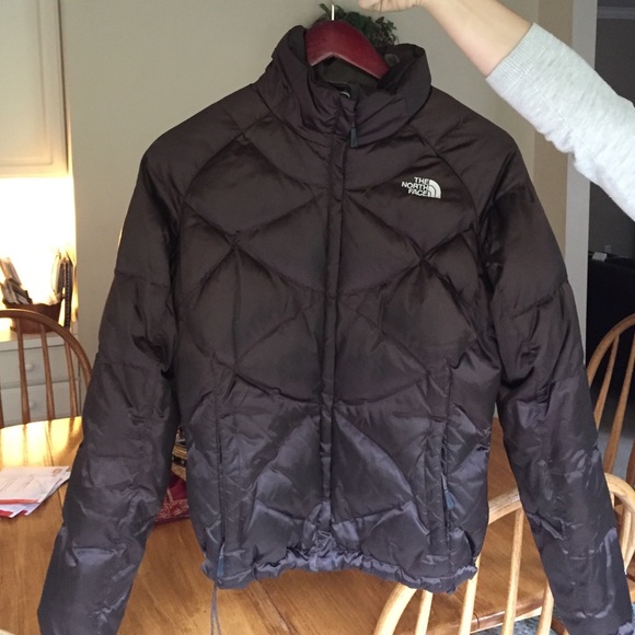 Brown Women's Down NorthFace Winter Coat