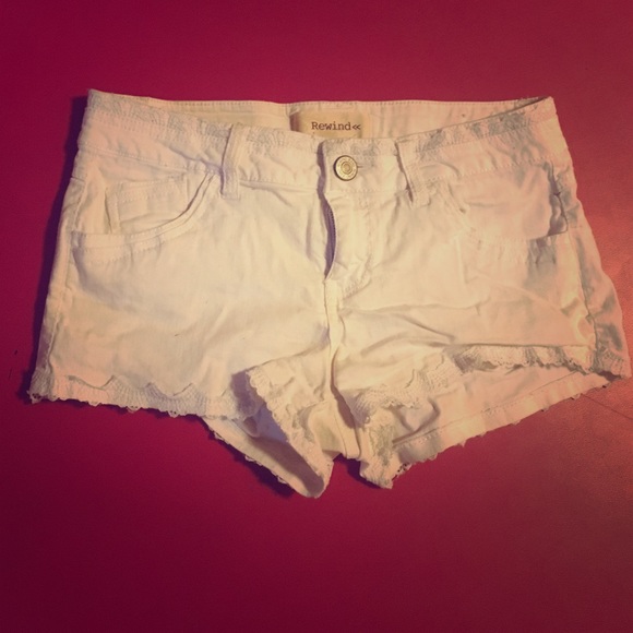 White shorts