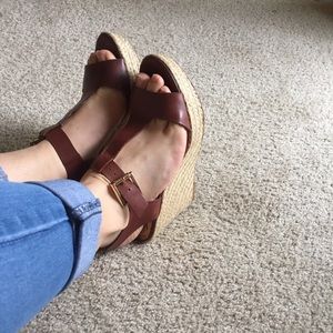 Vince Camuto Wedges ( leather)
