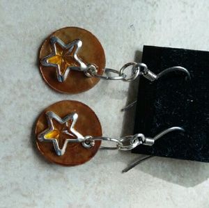 Shell and Star Earrings