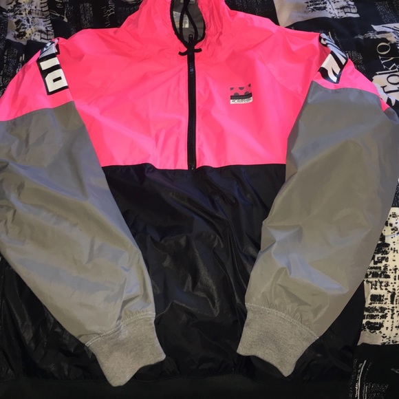 PINK windbreaker jacket