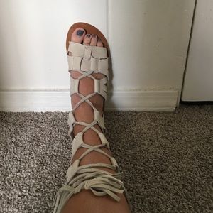 Free People gladiator sandals