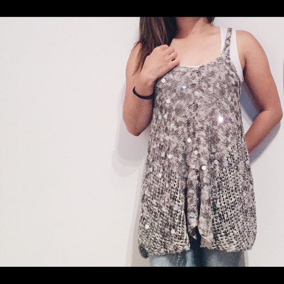 ๐Host Pick๐Free People Knit Tunic Tank- size XS - Picture 2 of 4