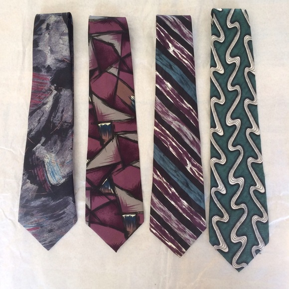 Lot of 4 Pierre Cardin Ties- special collection!