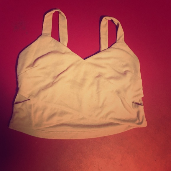 Pink crop top