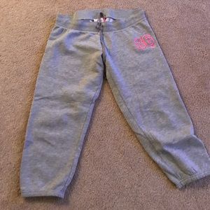 Victoria secret Pink Capri sweatpants