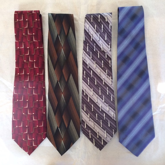 Lot of 4 Pierre Cardin Ties- special collection!