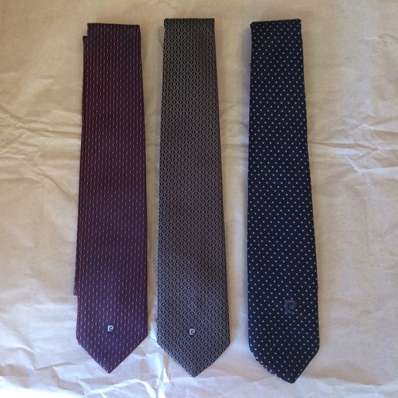 Lot of 3 Pierre Cardin Ties- special collection!