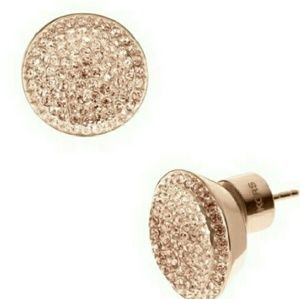 MICHAEL KORS ROSEGOLD COLORED DIAMOND Earrings