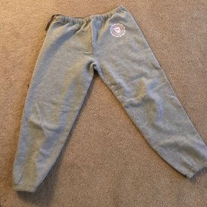 Victoria's Secret pink Capri sweatpants