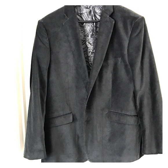 Grey Suede Blazer