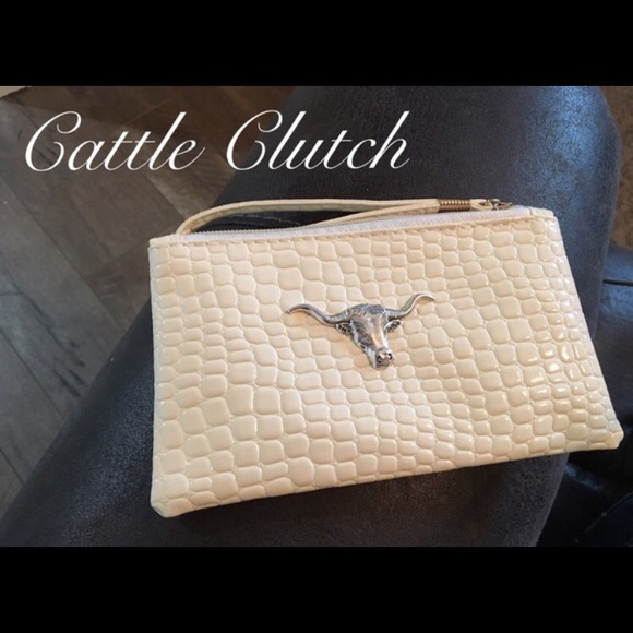 Cattle Coin Purse Clutch